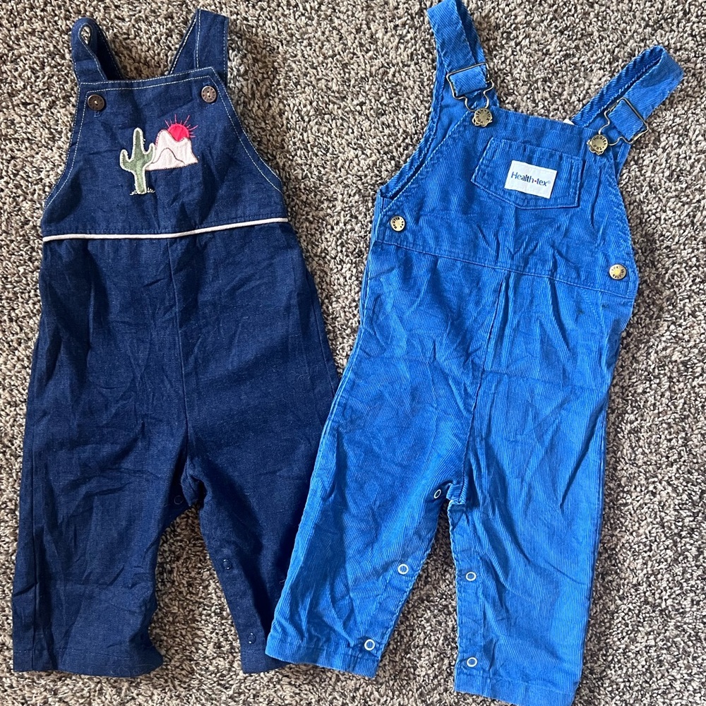 Vintage 90s healthtex Blue Kids Overalls